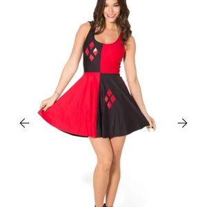 Blackmilk Harley Quinn reversible skater dress XL